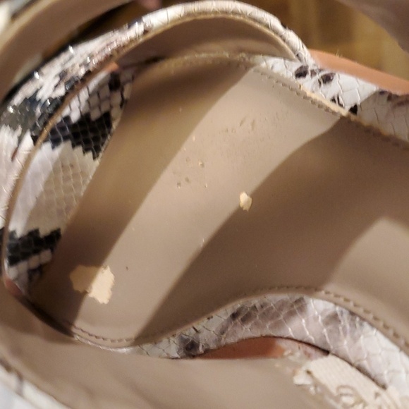 Vince Camuto Marsa Snakeskin Platform Espadrille Sandals - Picture 9 of 13